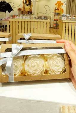 Kit 3 Mini Velas Peônias thumbnail 1