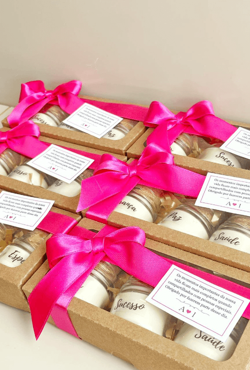 Kit 3 Mini Velas Aromáticas