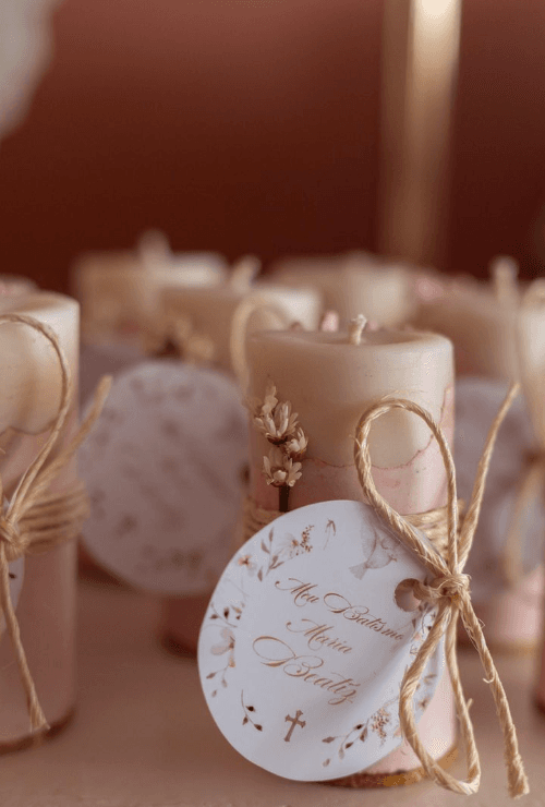 Mini Vela Aromática Cilíndrica