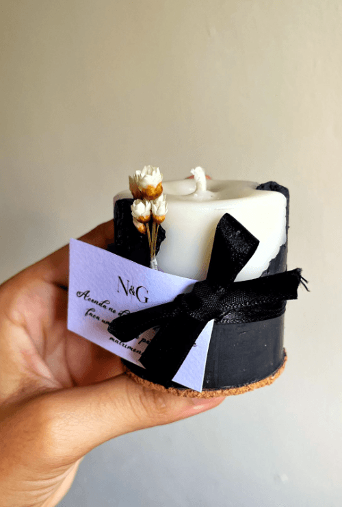 Mini Vela Aromatica Cilíndrica